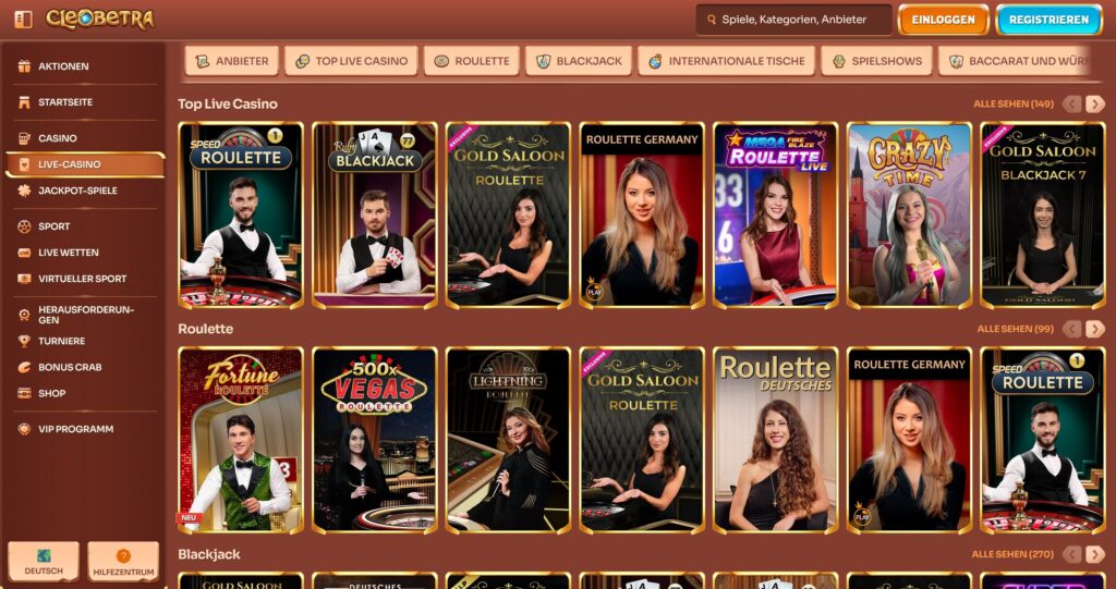 cleobetra live casino