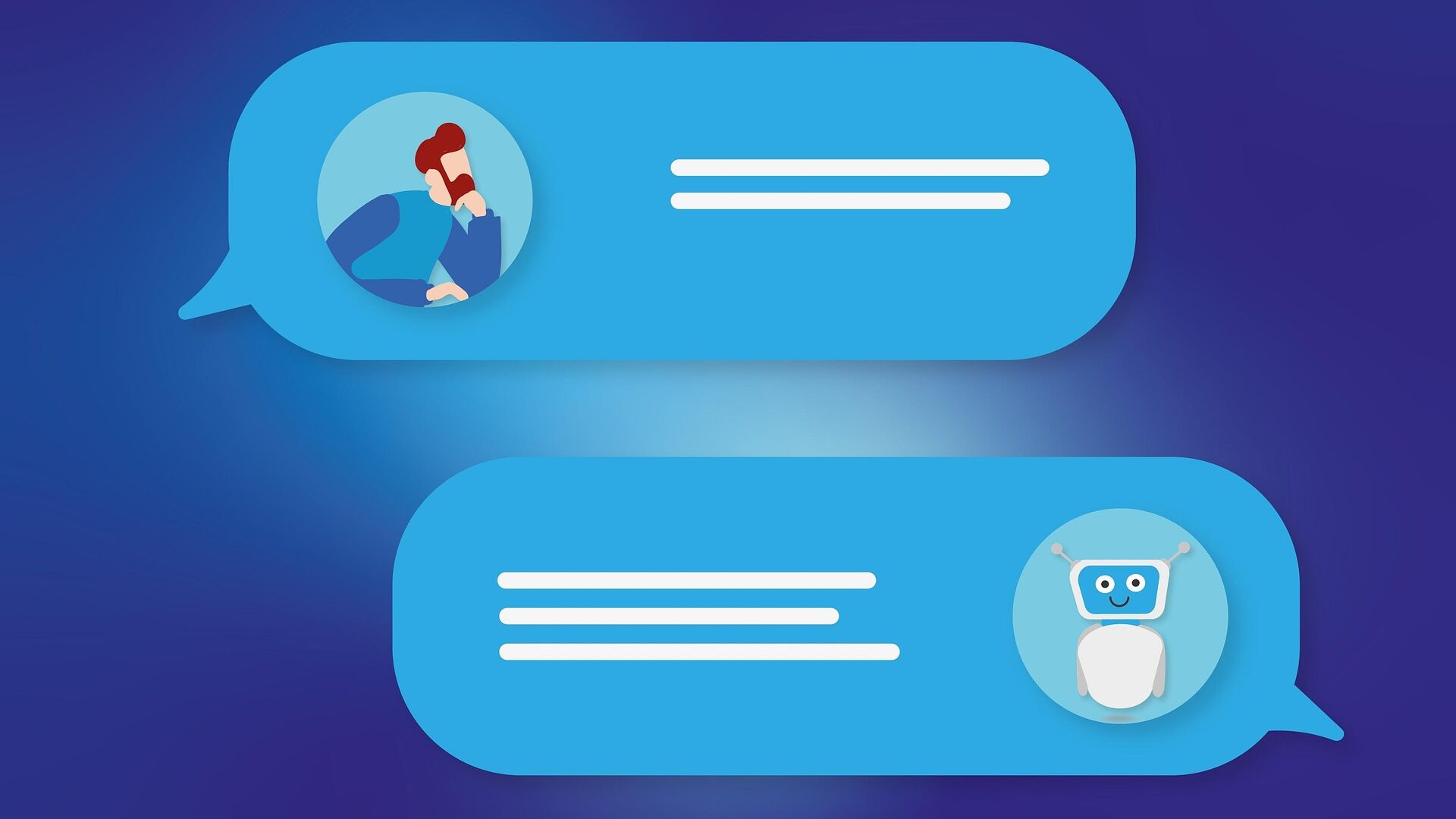 So erleichtern Chatbots und KI Ihren Alltag 1 Chatbots können mit Prompt Engeneering trainiert werden.