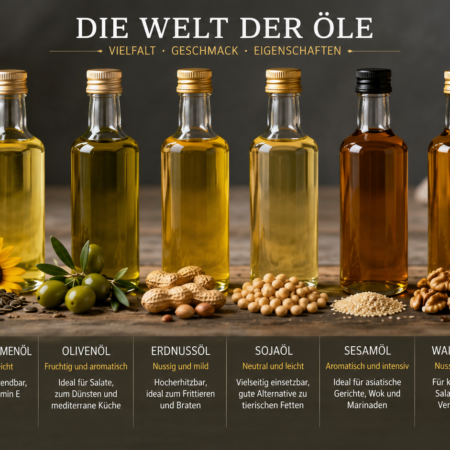 Gesunde Öle im Vergleich: Welches Öl ist am gesündesten und wofür eignet es sich?
