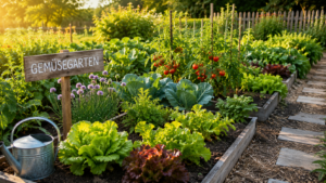 Gemüsegarten für Anfänger, Gemüsegarten anpflanzen