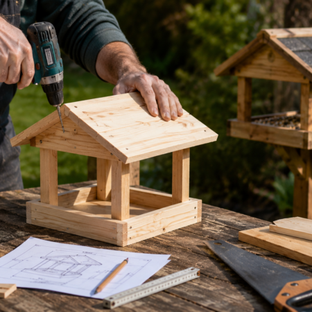 Vogelhäuschen bauen – Der umfassende Ratgeber für Material, Bauanleitung, Standort und Pflege
