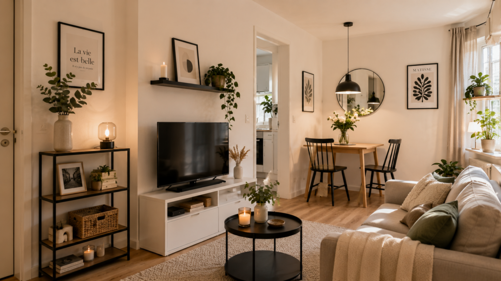 Kleine Wohnung einrichten: Die besten Ideen für mehr Platz, Stil und Wohnkomfort 3 ChatGPT Image 6. Juli 2026 10 17 06