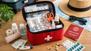 Reiseapotheke für unterwegs, Medikamente für unterwegs