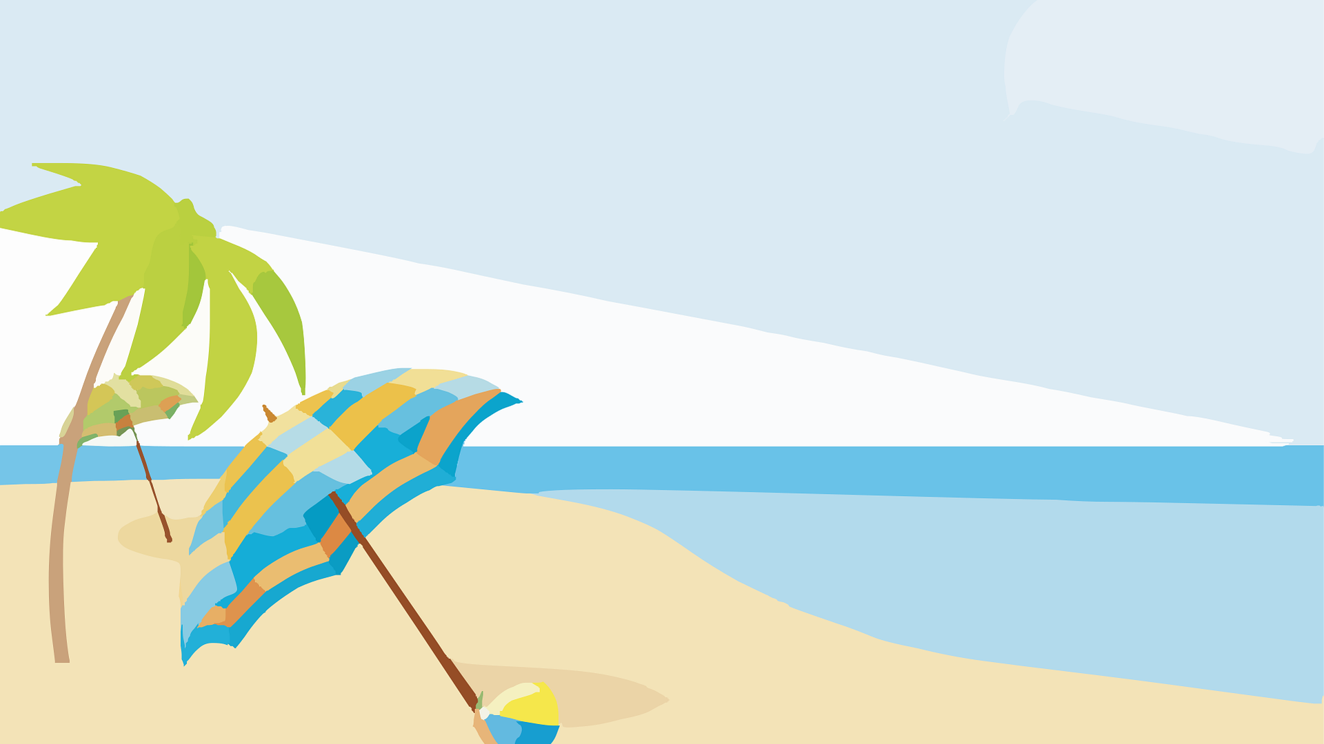 Reiseapotheke Checkliste: Was gehört hinein? 2 clker free vector images beach 295252 1920 1 edited