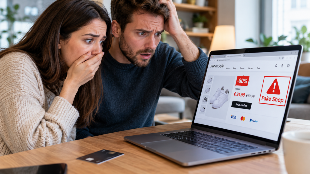 Fake Online-Shop erkennen: Was tun nach einer Bestellung? 3 Schock beim Fake-Shop-Kauf