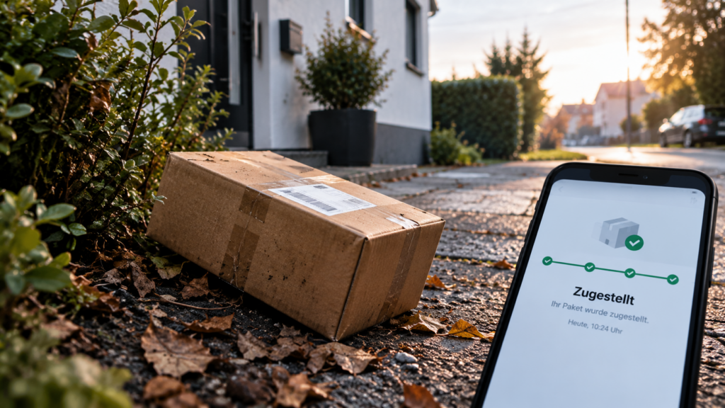 Paket nicht erhalten aber scheinbar zugestellt: Was tun? 3 Verlorenes Paket zugestellt angezeigt